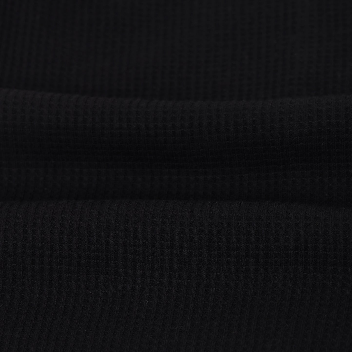 RL - Kids Twinsets Waffle Textured - Black