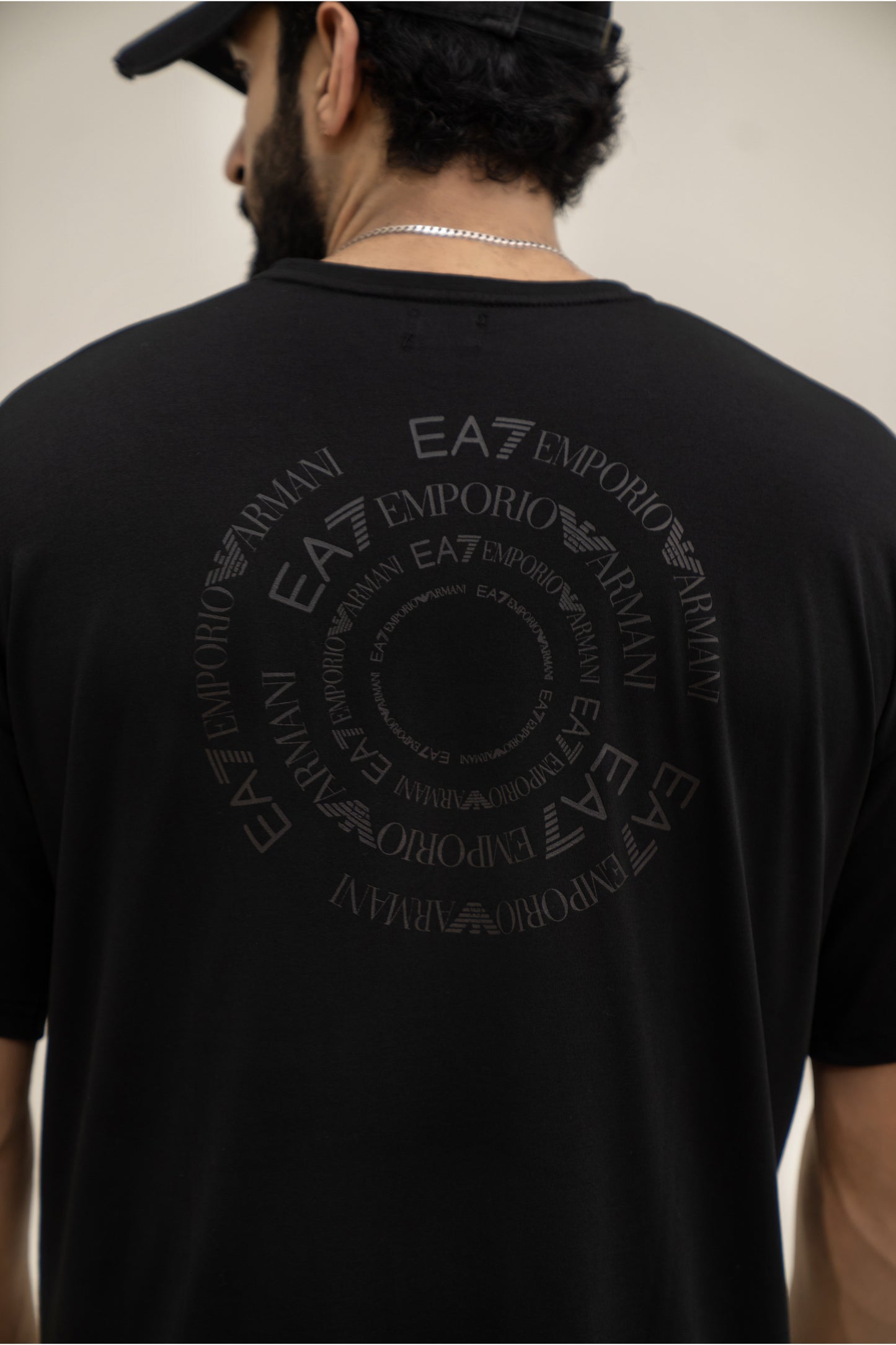 EA Drop Shoulder T-Shirt - Black
