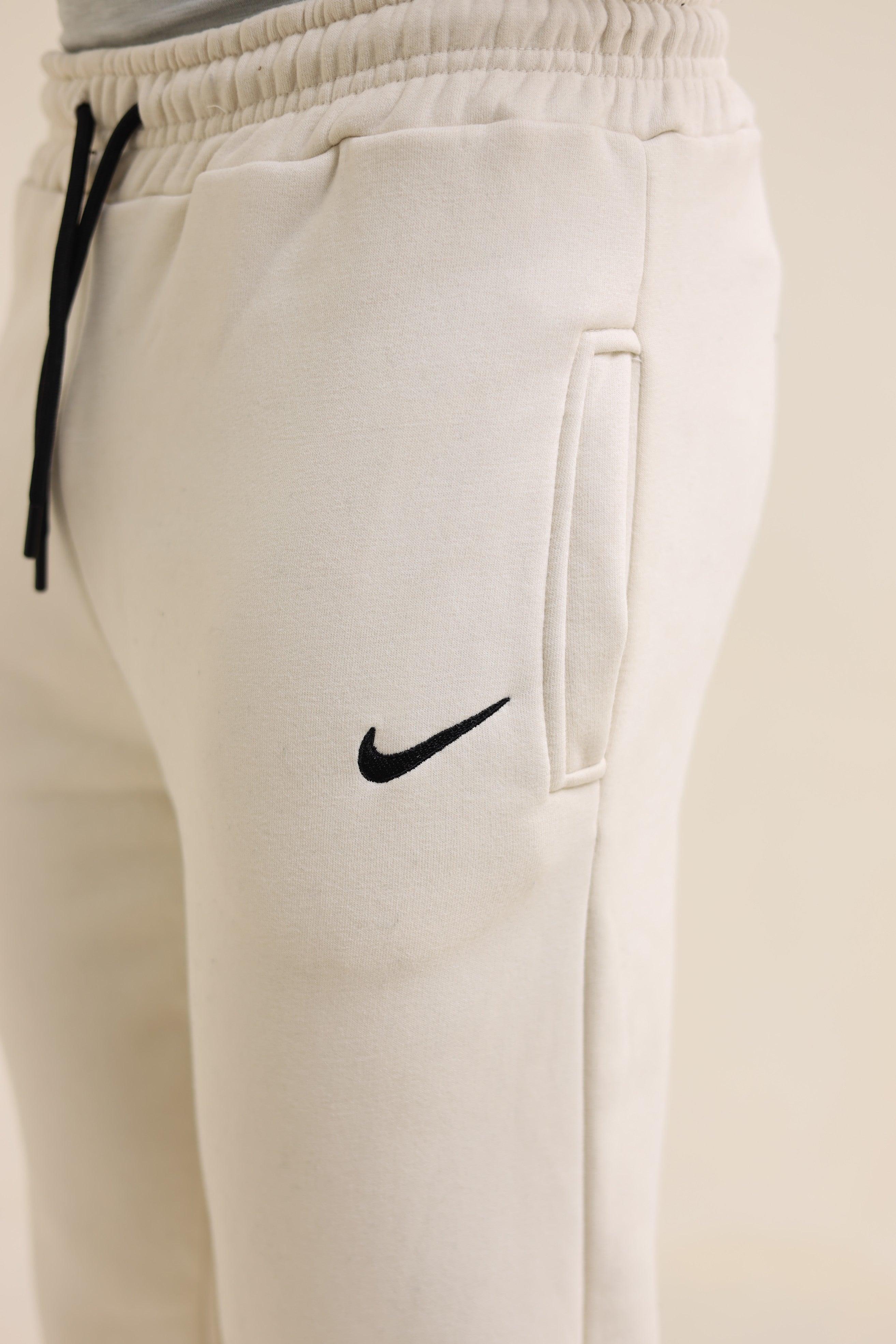 Nik Trouser Fleece - Off-White Unisex