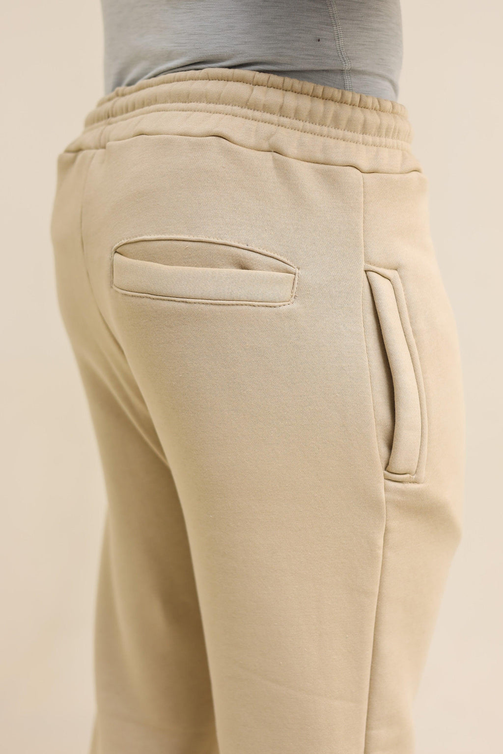 Nik Trouser Fleece - Beige Unisex