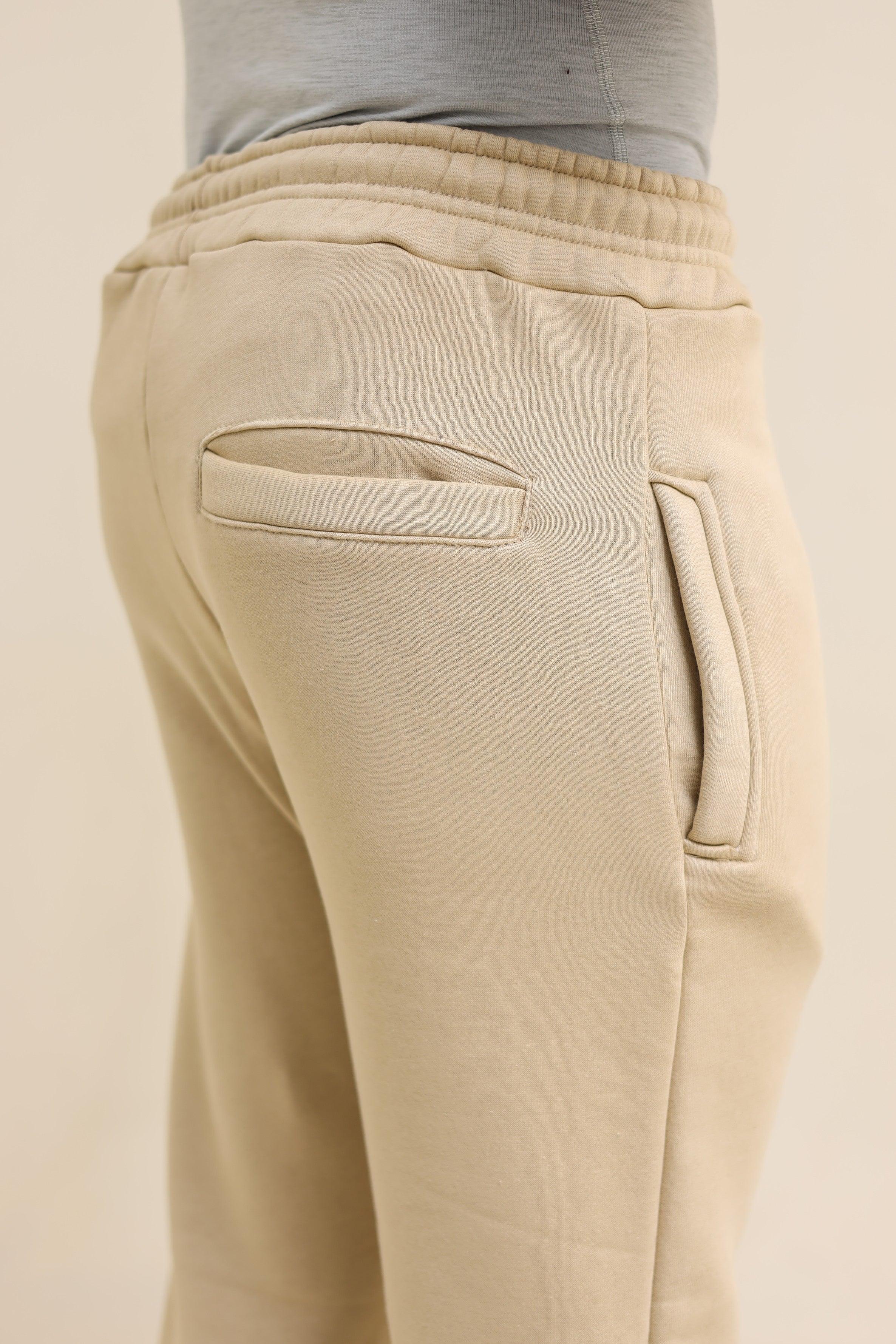 Nik Trouser Fleece - Beige Unisex