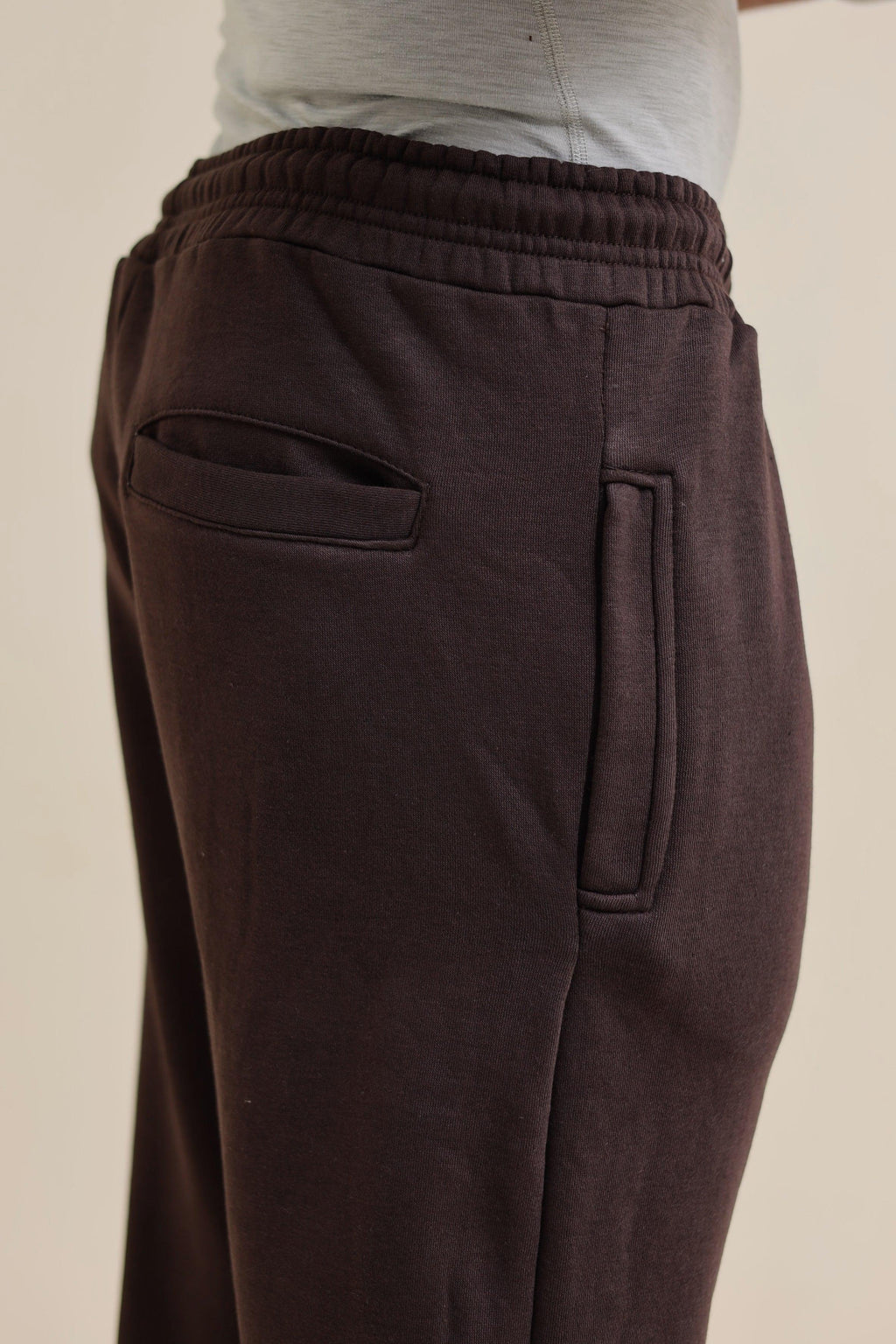 Nik Trouser Fleece - Brown Unisex