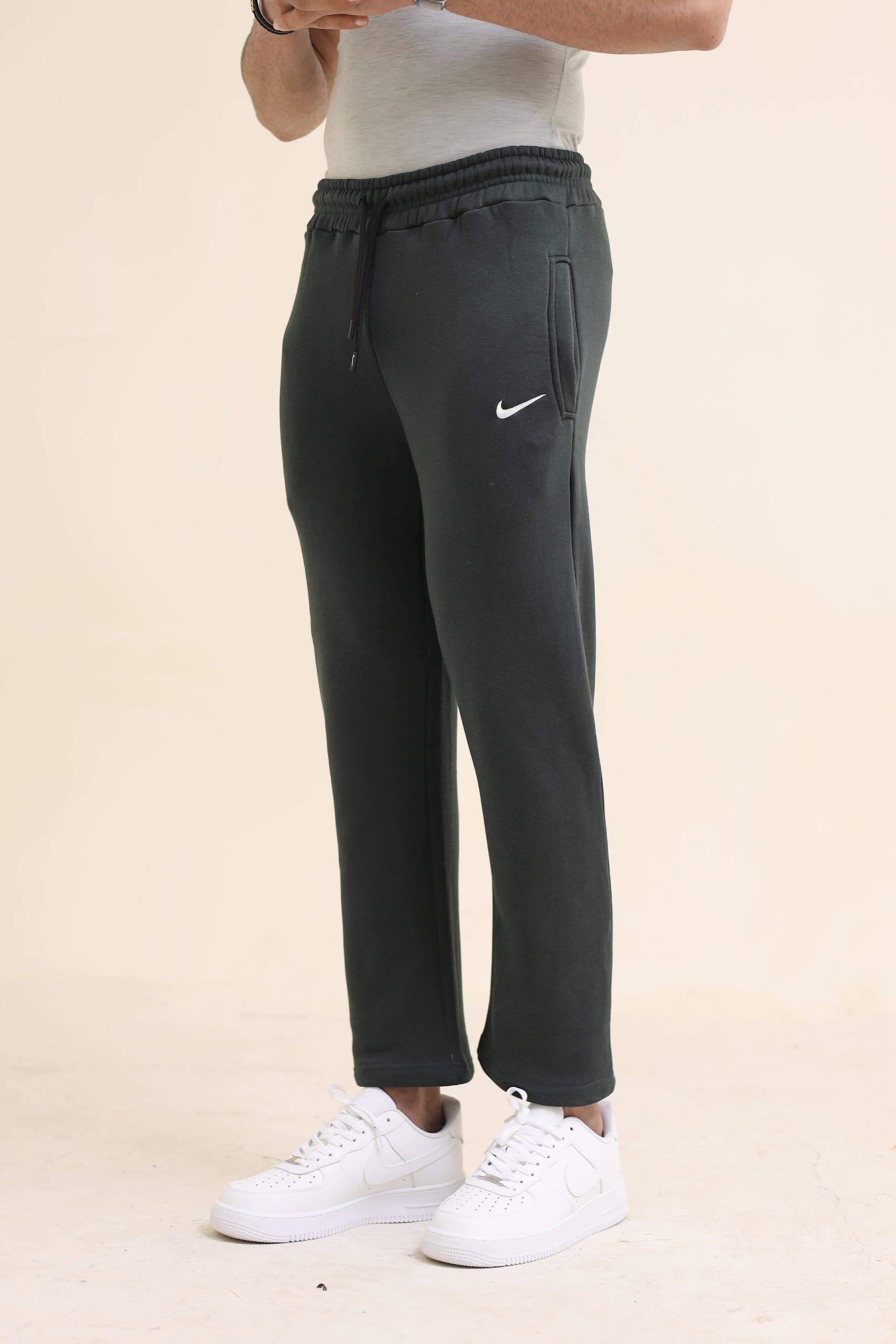 Nik Trouser Fleece - Dark Green Unisex