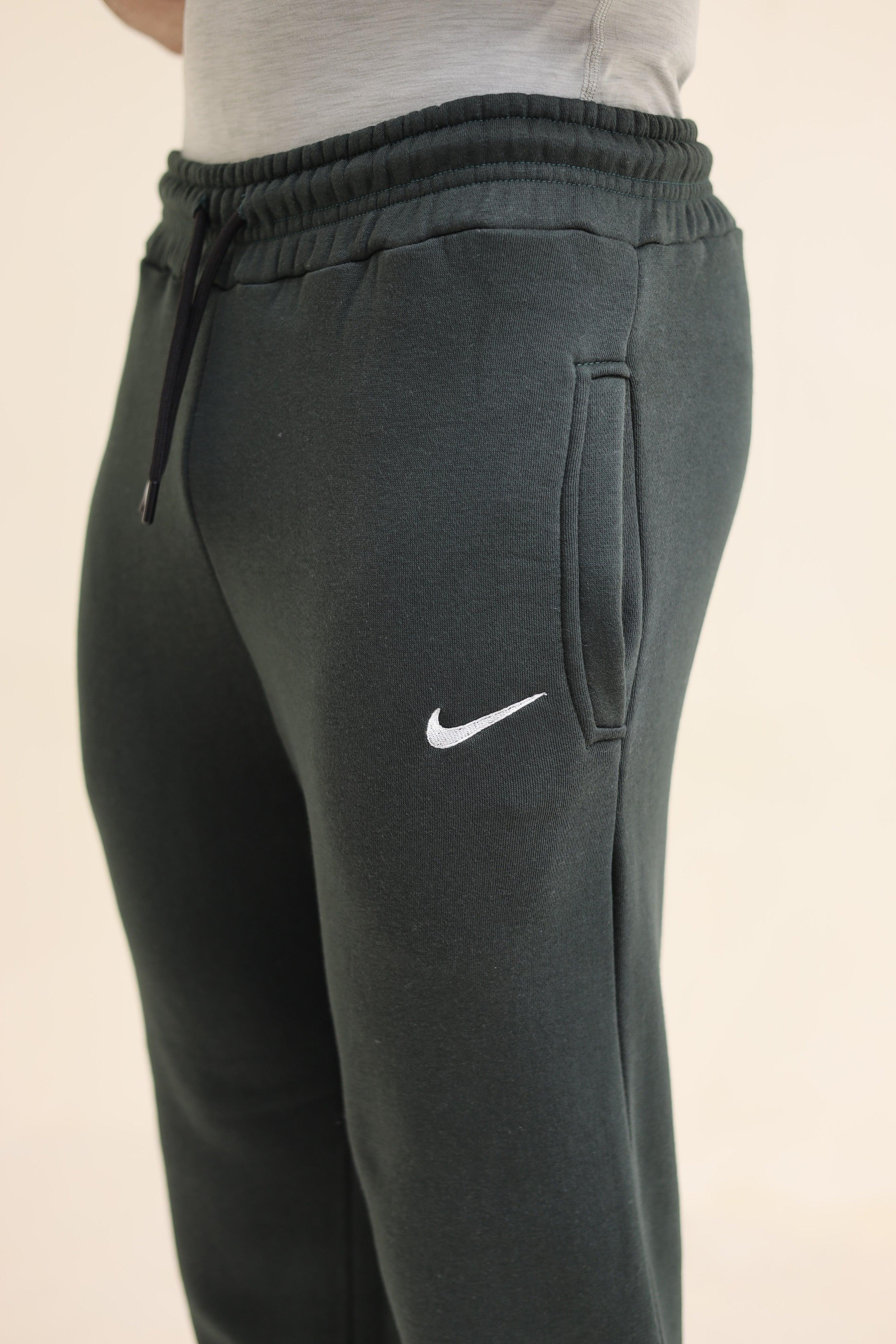 Nik Trouser Fleece - Dark Green Unisex