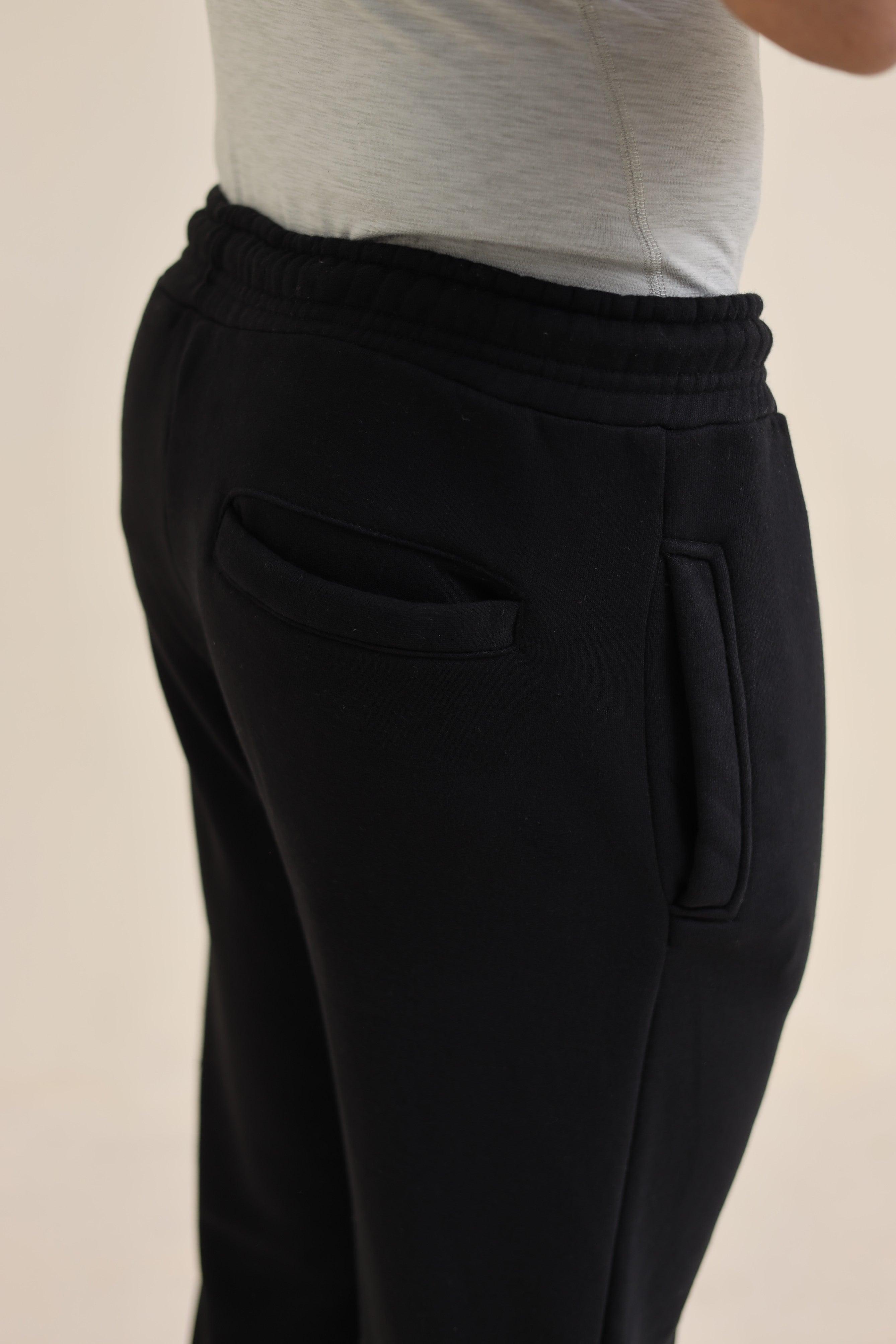 Nik Trouser Fleece - Black Unisex