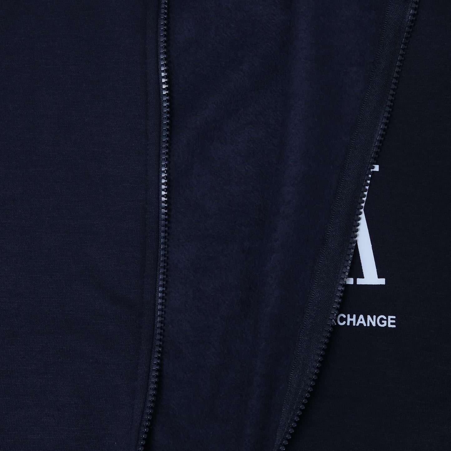 Zipper Mock Neck - Navy