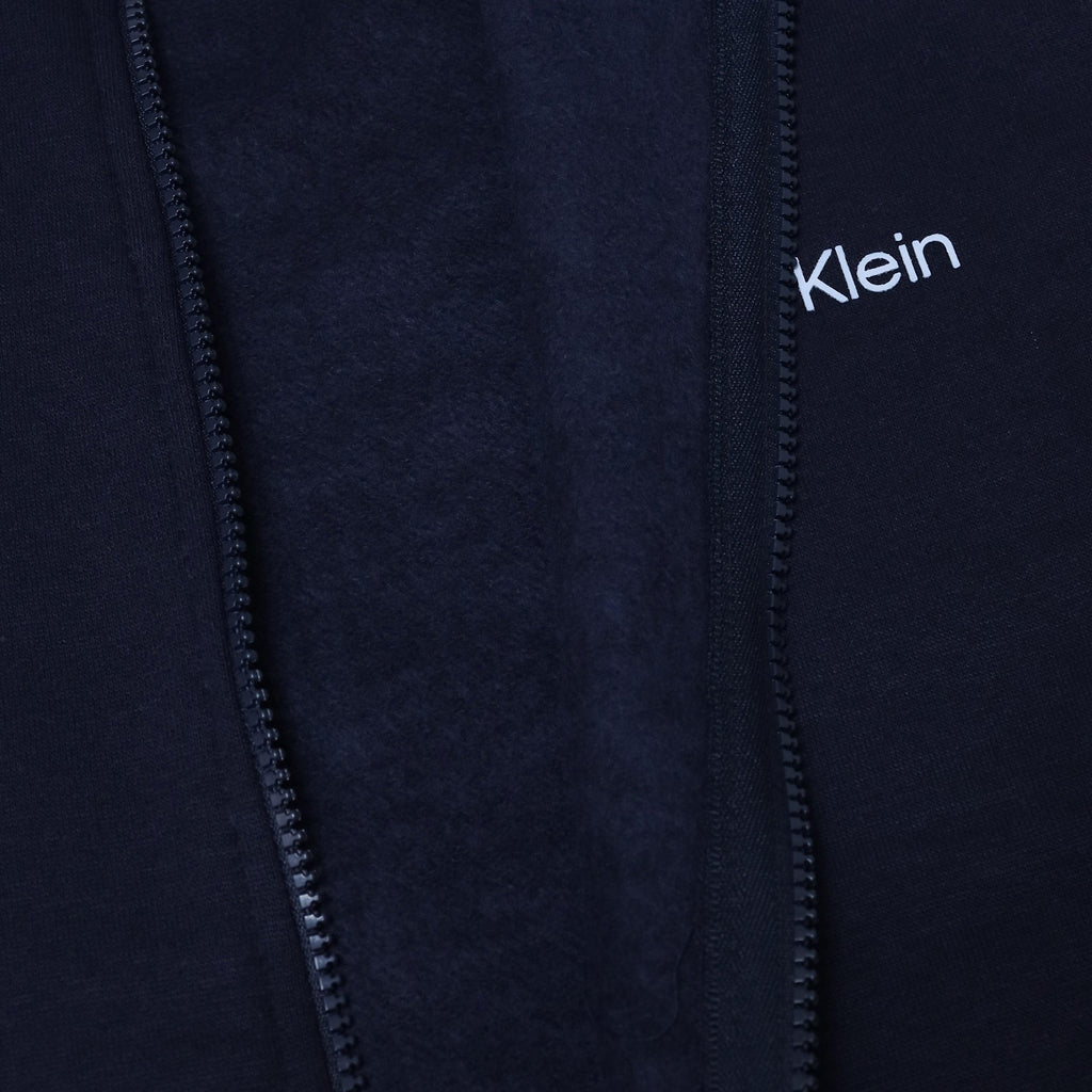 Zipper Mock Neck - Navy