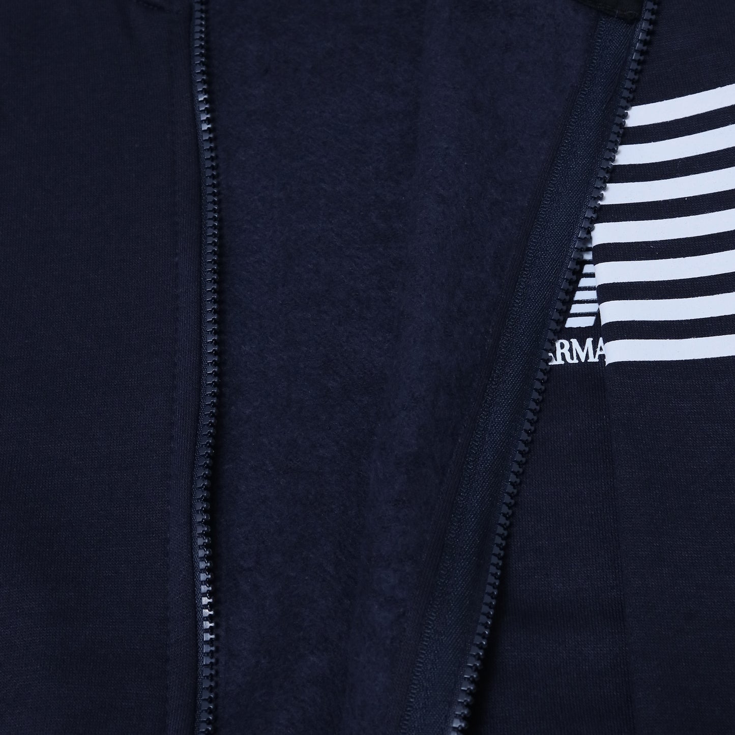 Zipper Mock Neck - Navy