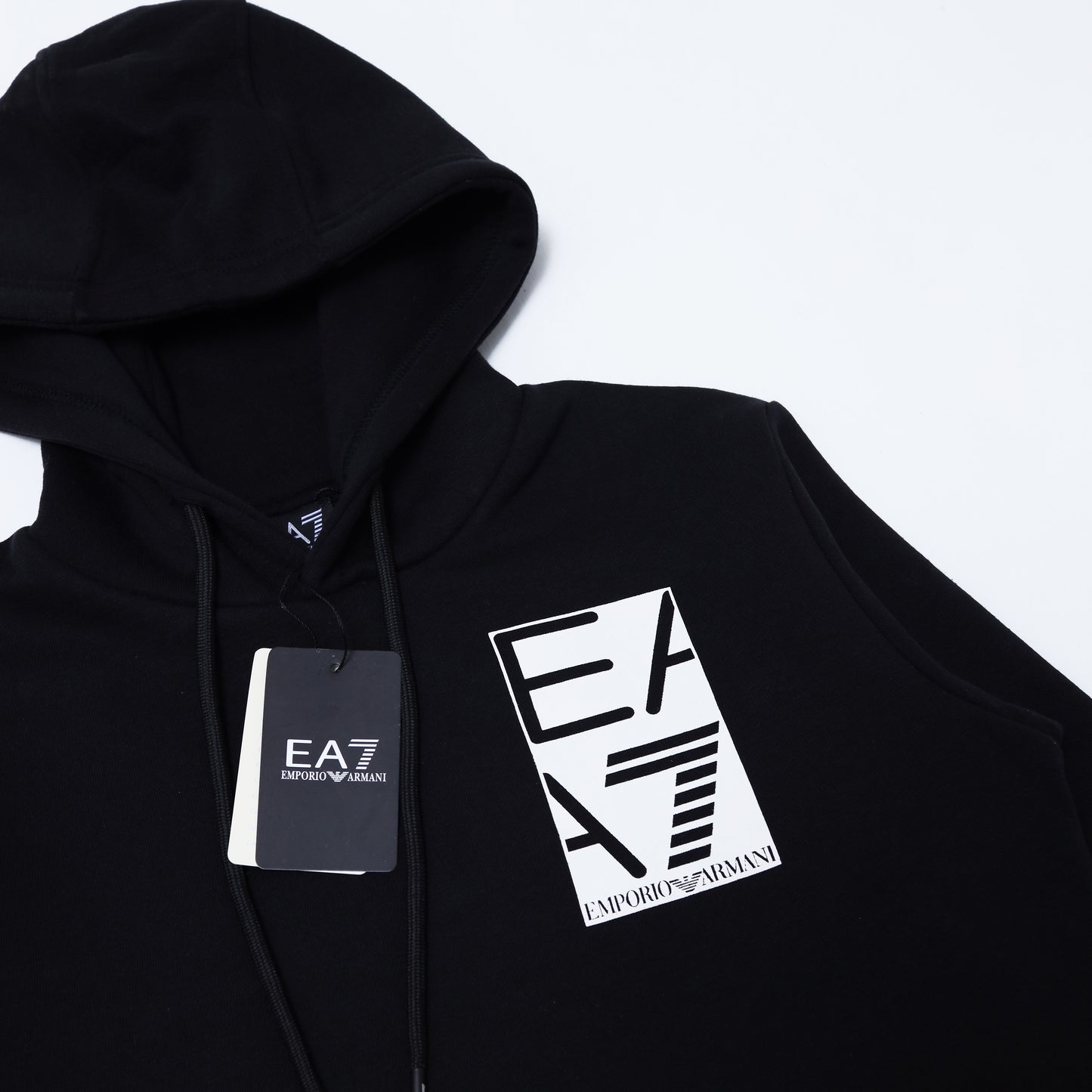 Hoodie Back Print - Black