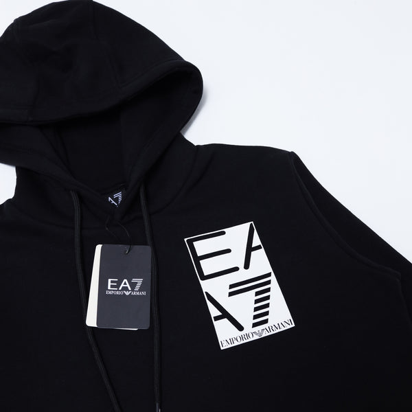 EA Hoodie Back Print - Black