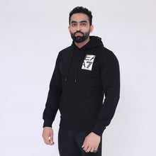 EA Hoodie Back Print - Black
