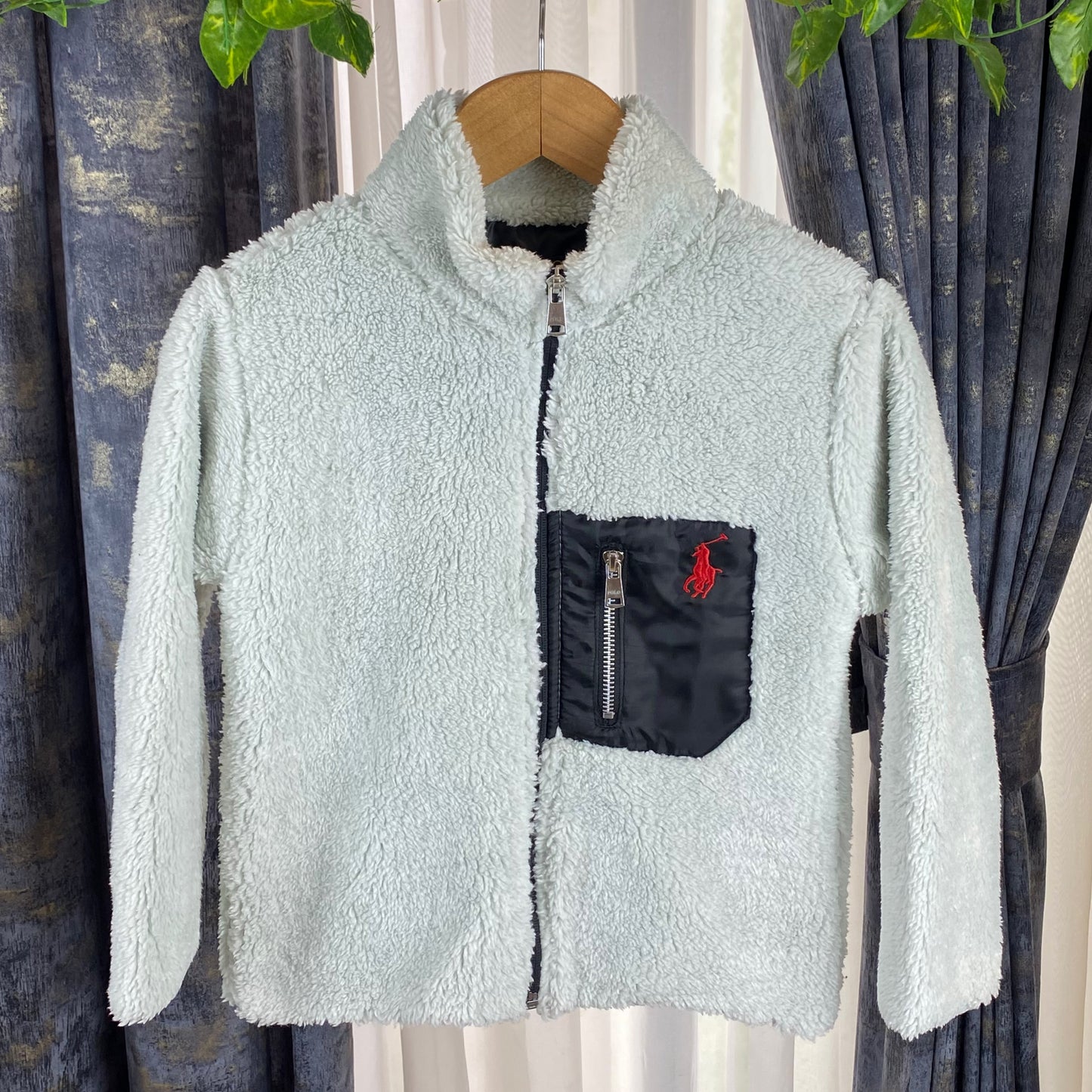 RL - Kids Sherpa Fleece Jacket - Pistachio