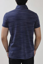 ZRA Textured Polo Shirt - Y&D Navy
