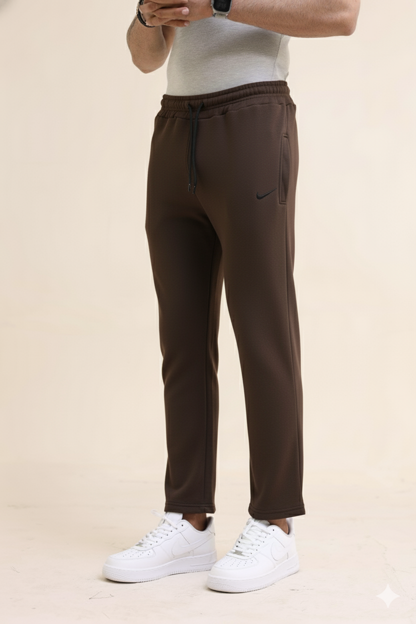 Nik Trouser Fleece - Brown Unisex