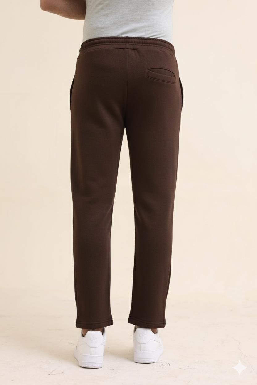 Nik Trouser Fleece - Brown Unisex