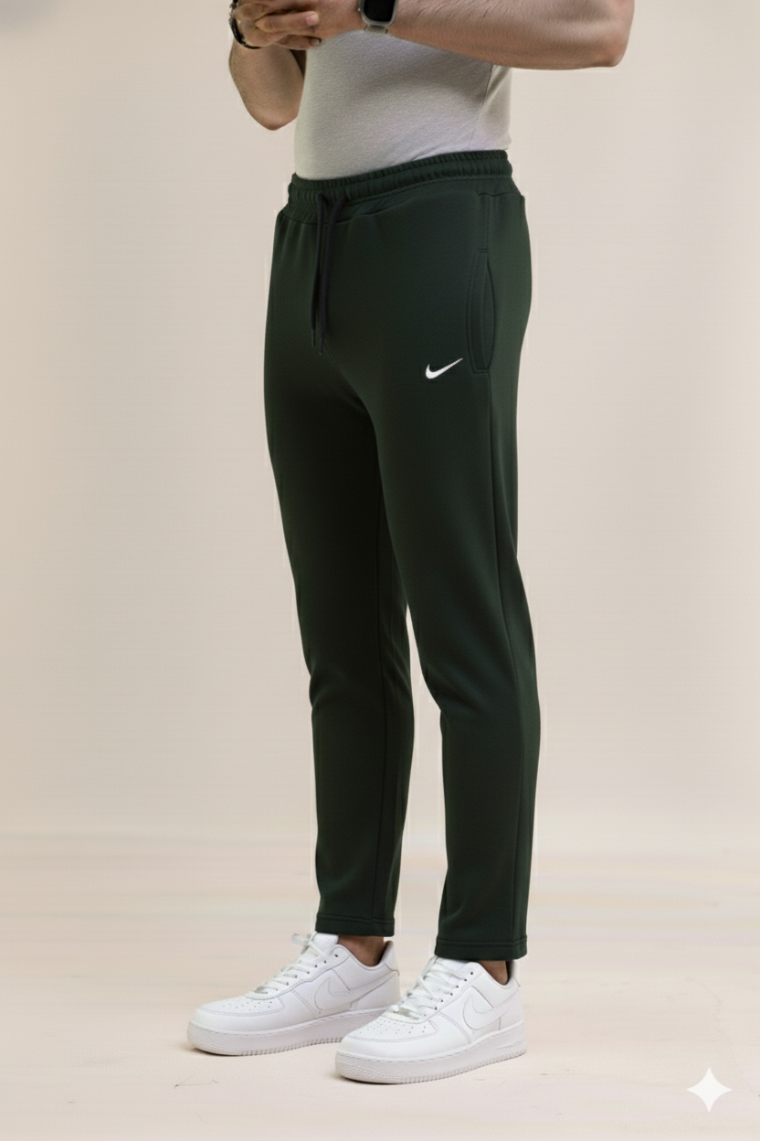 Nik Trouser Fleece - Dark Green Unisex