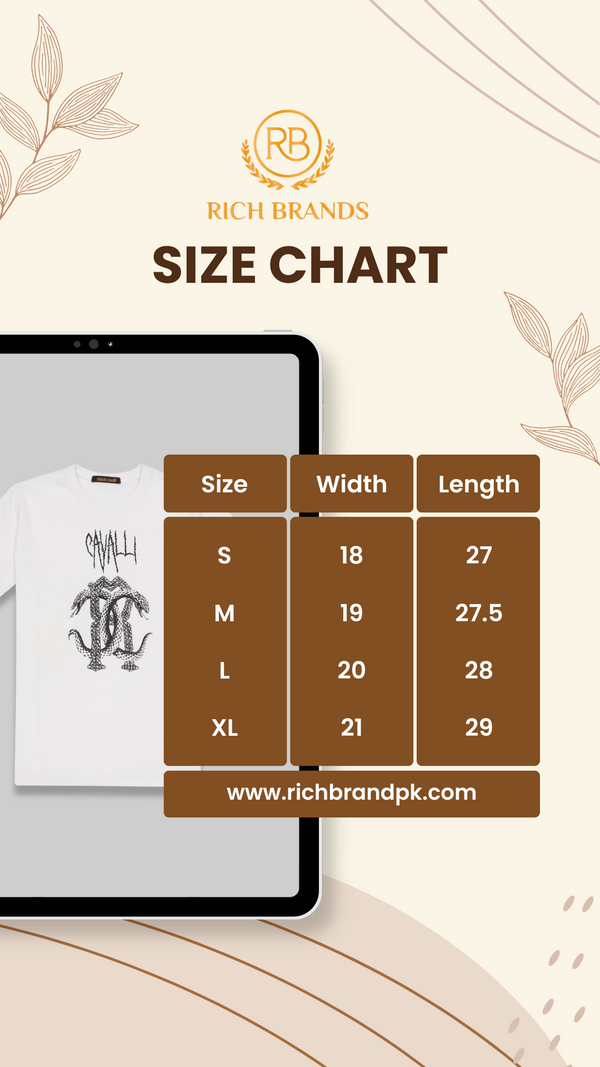 T-Shirt Snake Print - White