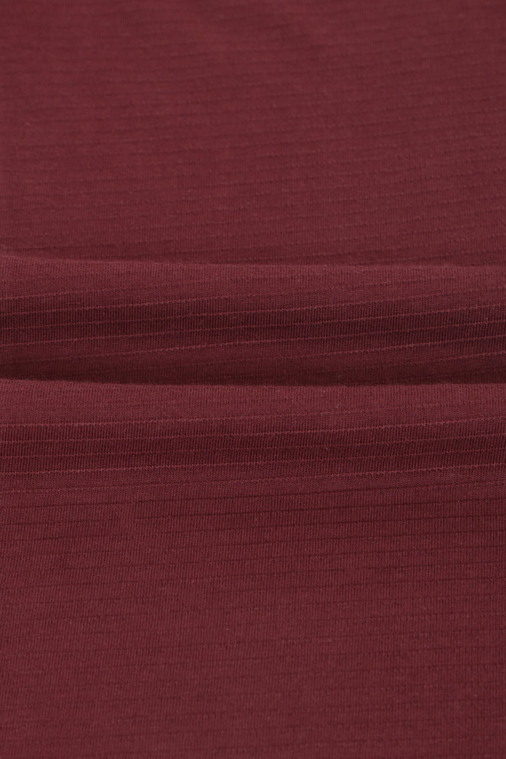 Men’s R-L Cuban Collar Shirt – Textured - Maroon