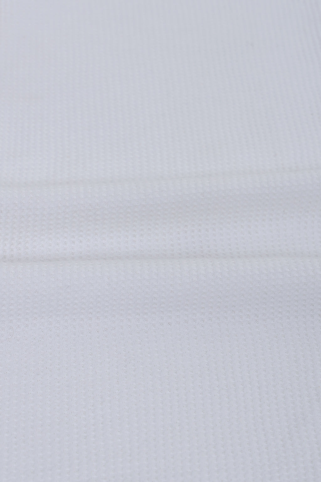 Men’s R-L Cuban Collar Shirt – Waffle Textured - White