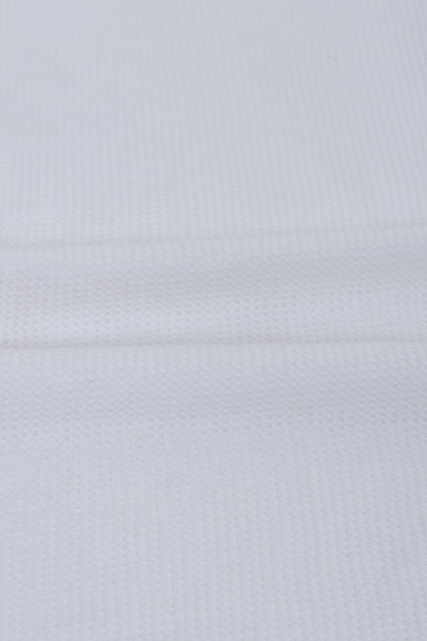Men’s R-L Cuban Collar Shirt – Waffle Textured - White