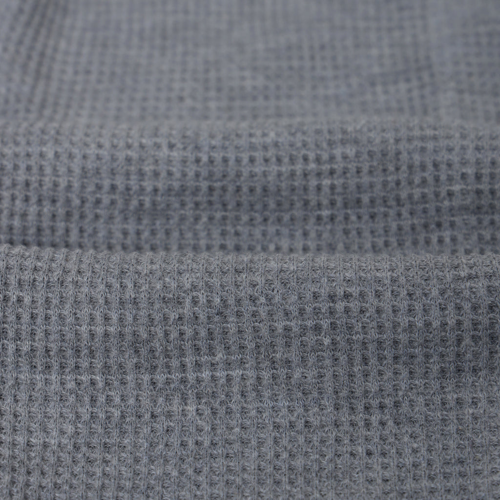 RL - Kids Twinsets Waffle Textured - Heather Grey