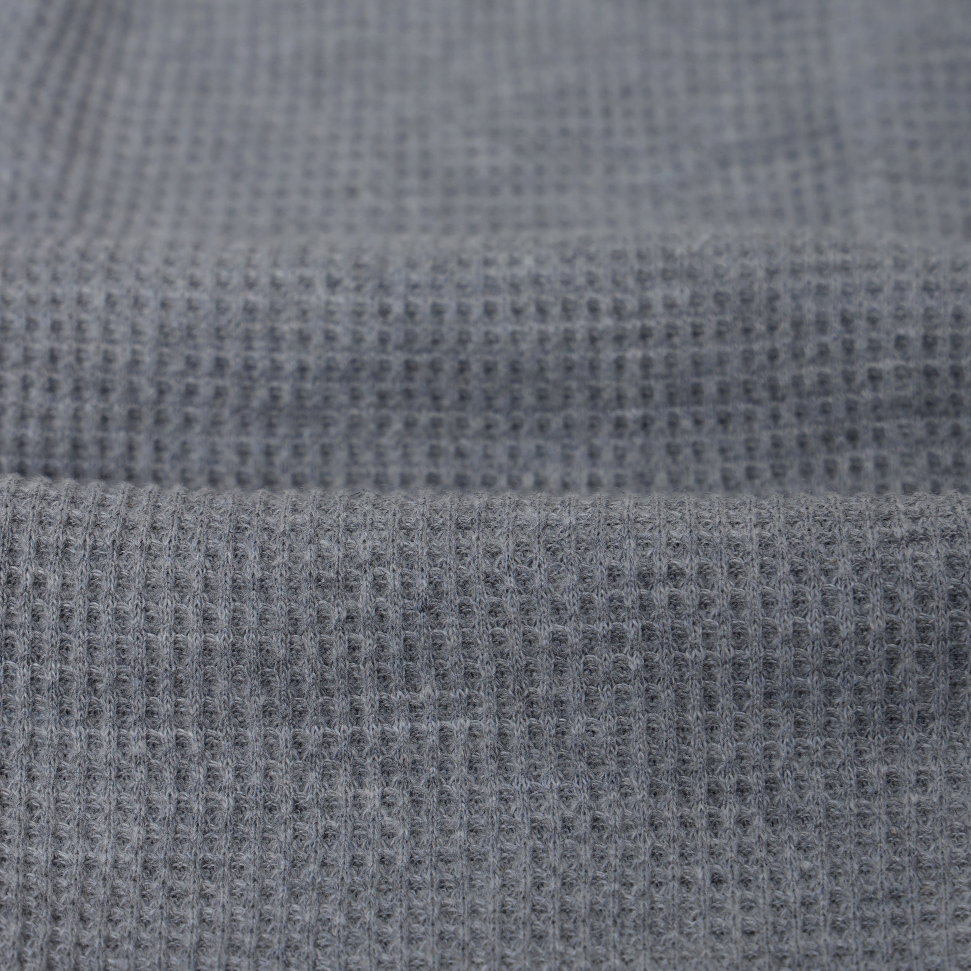 RL - Kids Twinsets Waffle Textured - Heather Grey