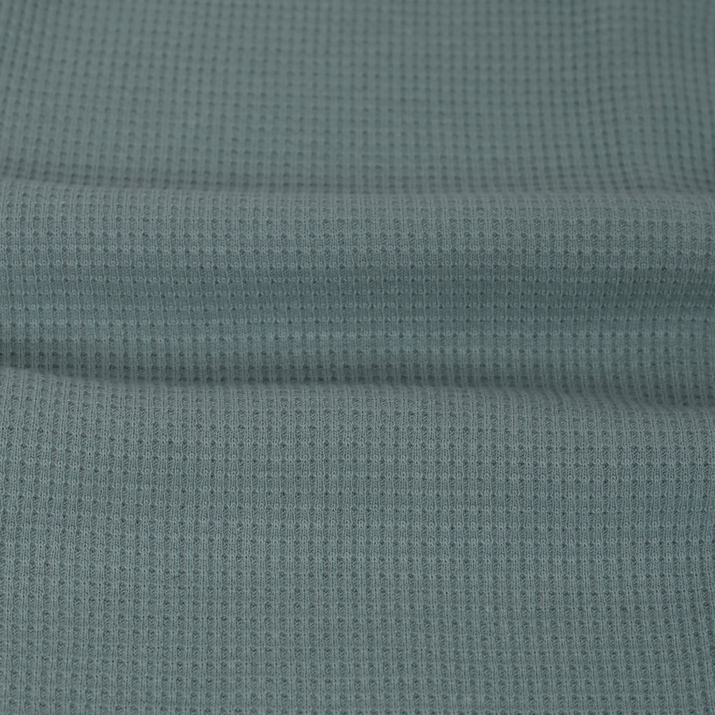 RL - Kids Twinsets Waffle Textured - Sage Green