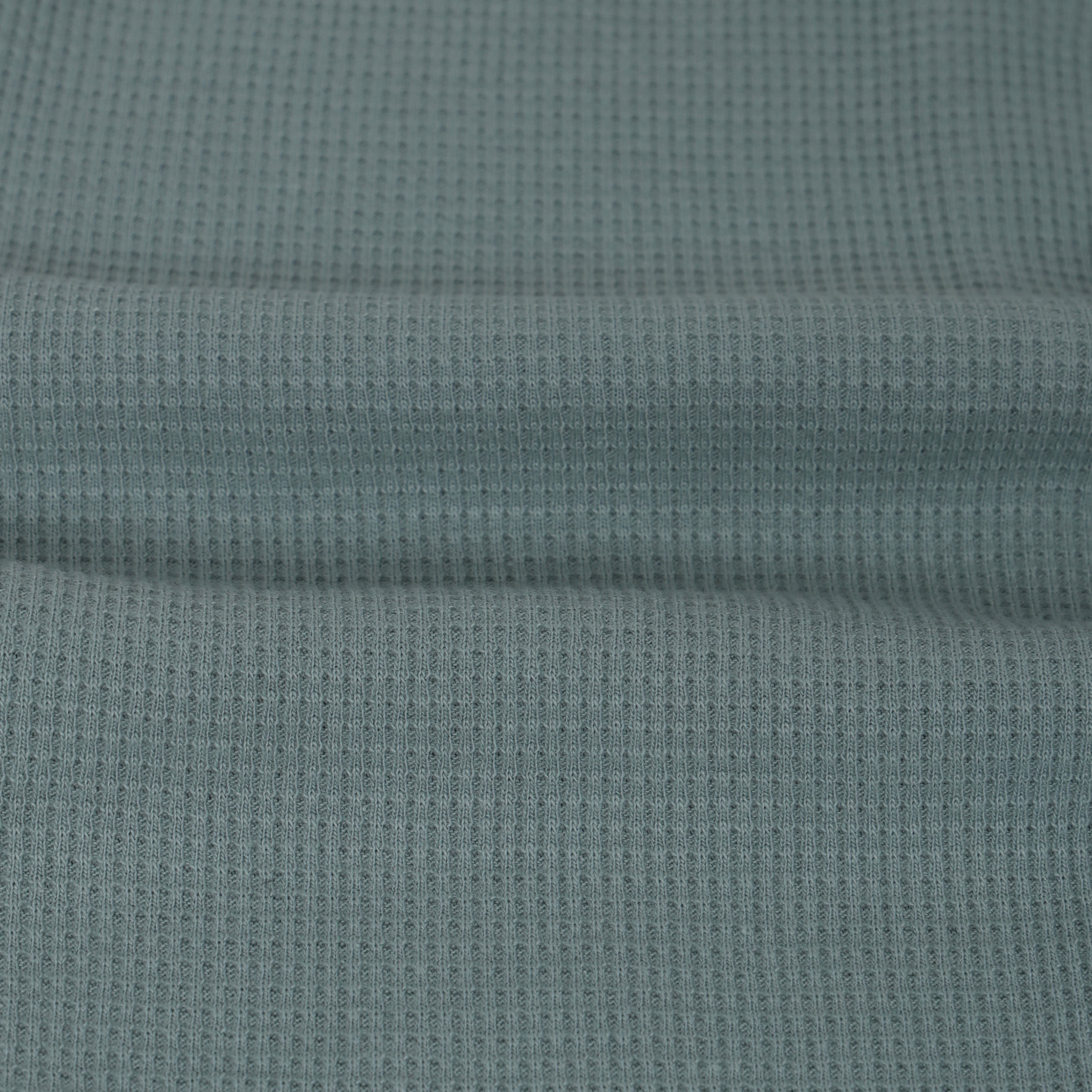 RL - Kids Twinsets Waffle Textured - Sage Green