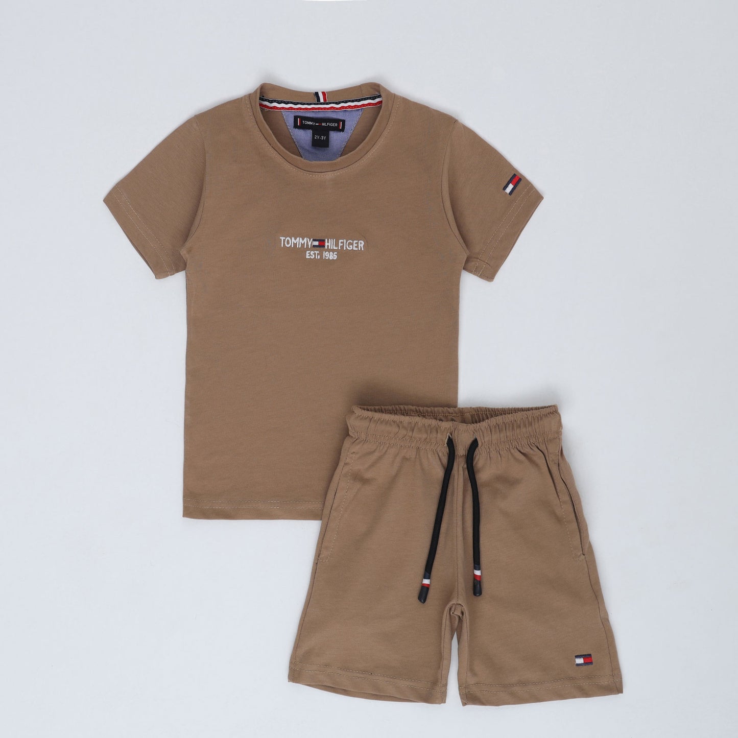 T-H Kids Twinset - Jersey Camel