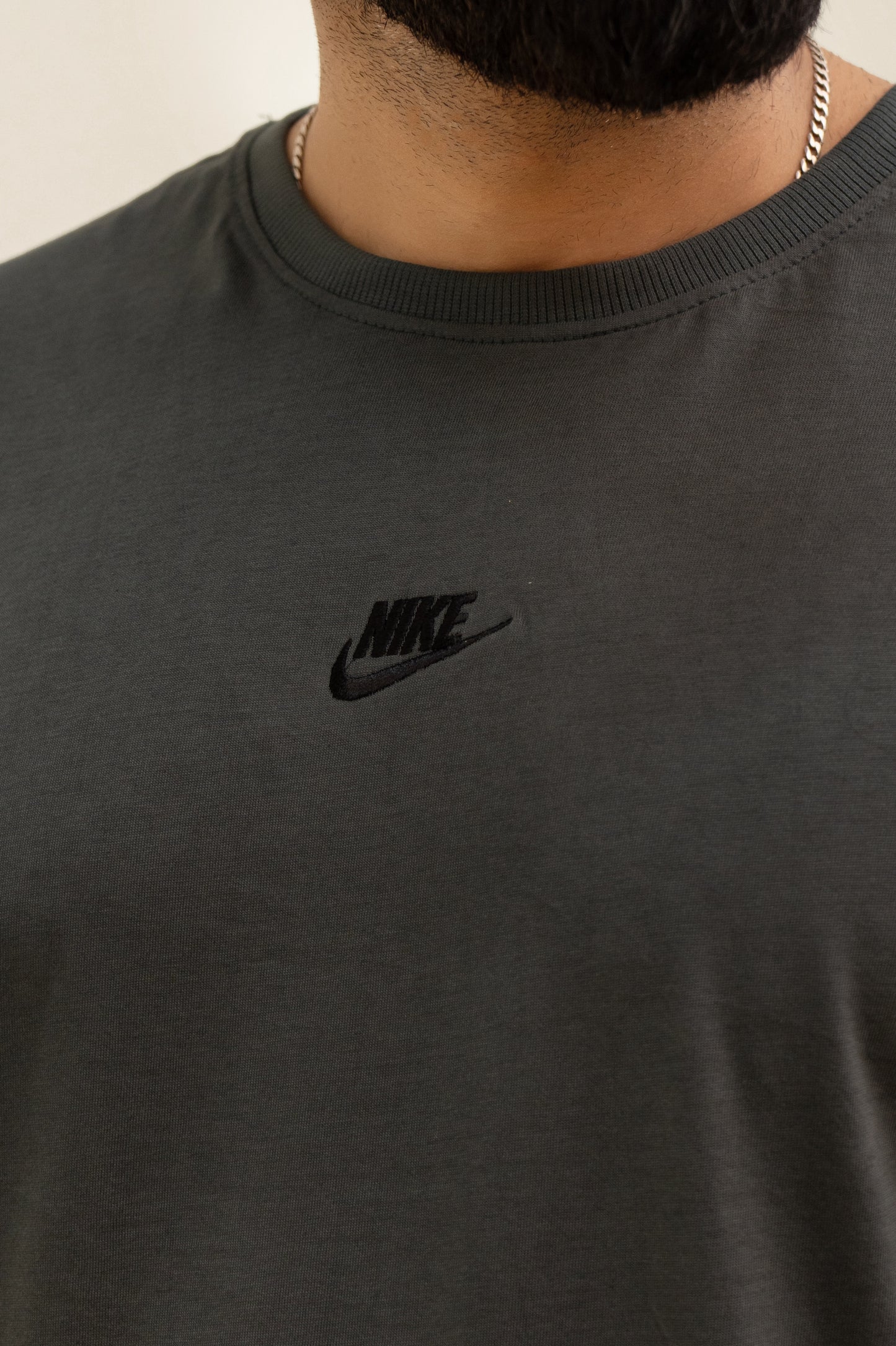 NKE Drop Shoulder T-Shirt - Dark Green
