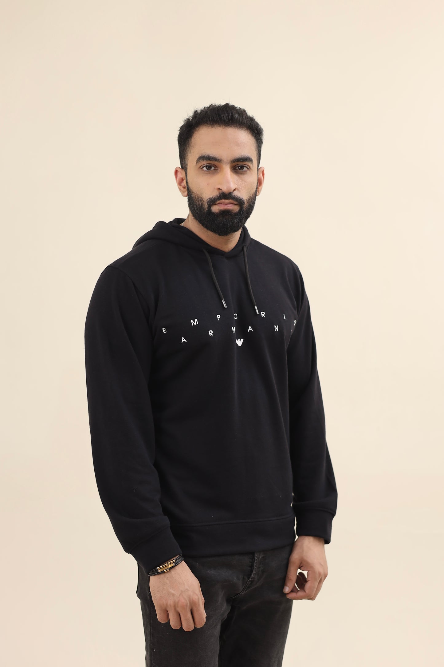 EA Hoodie Embroidery - Black