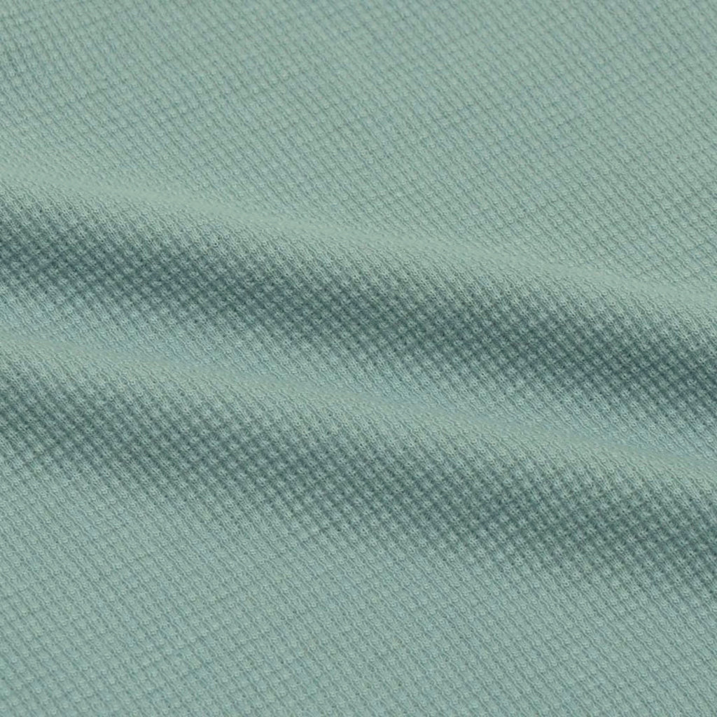 RL - Kids Twinset Waffle Textured - Green&Black