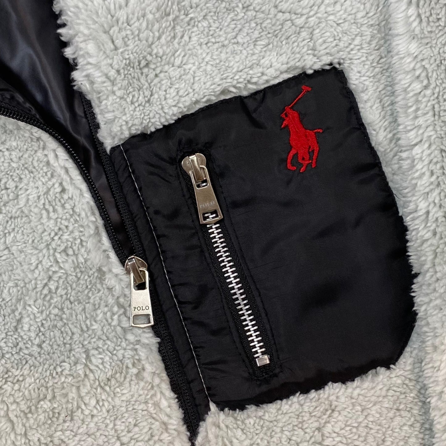 RL - Kids Sherpa Fleece Jacket - Pistachio