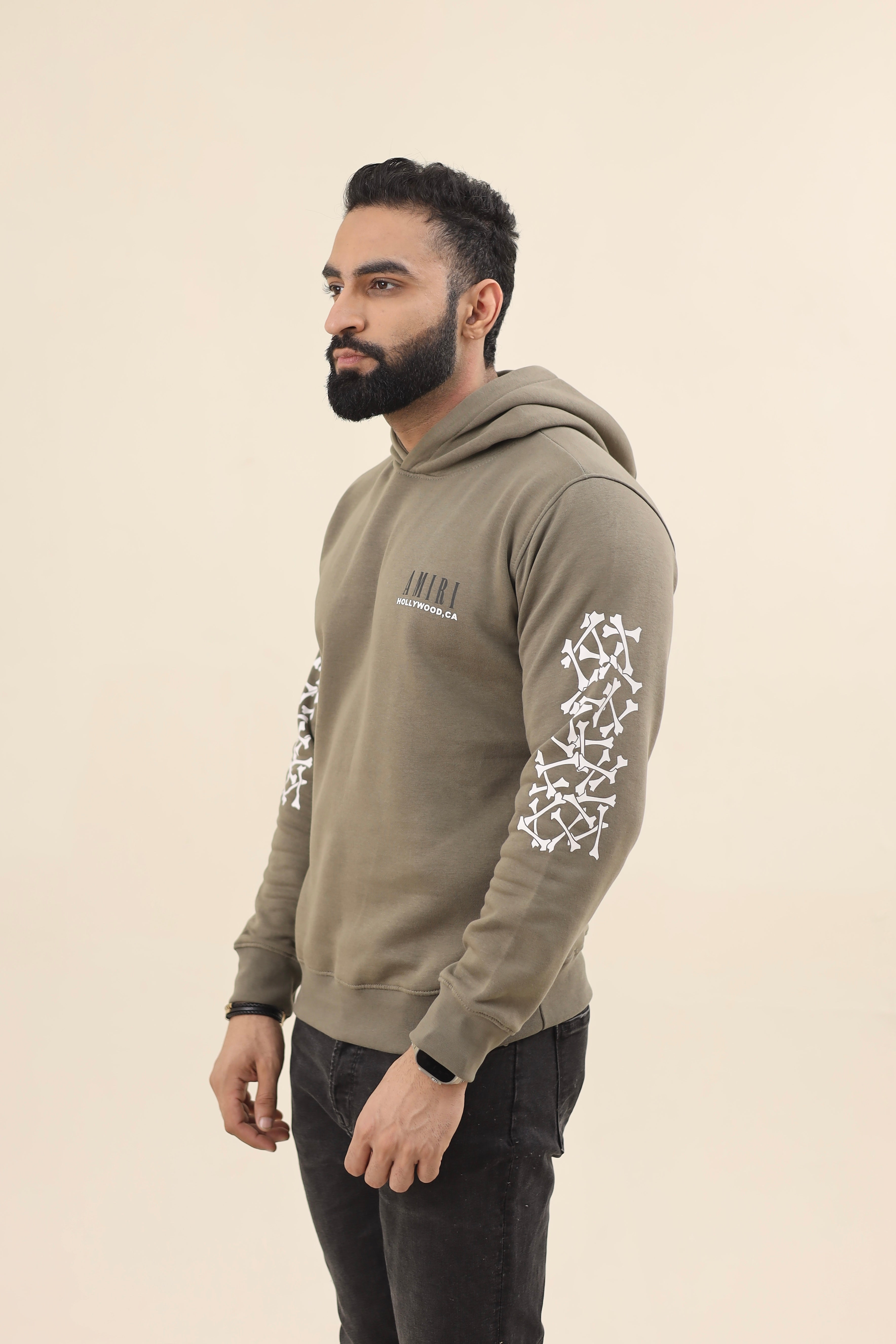 Amri Hoodie - Olive green