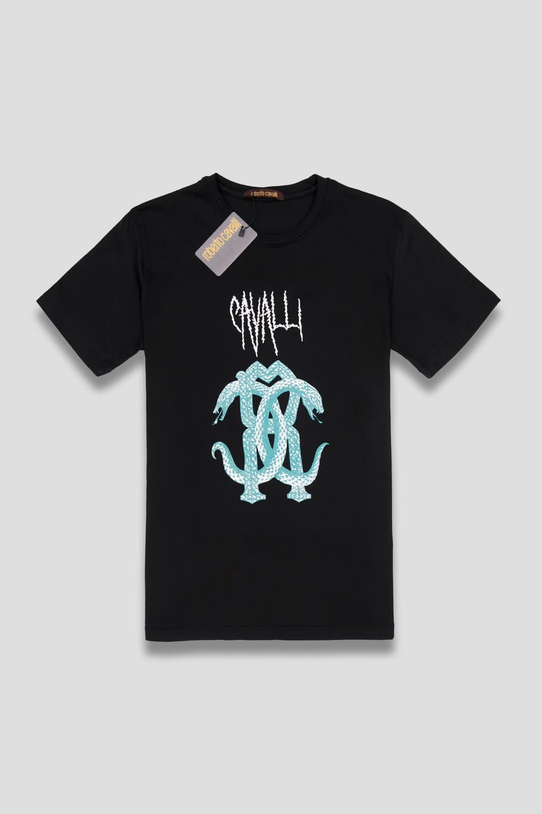 T-Shirt Snake Print - Black