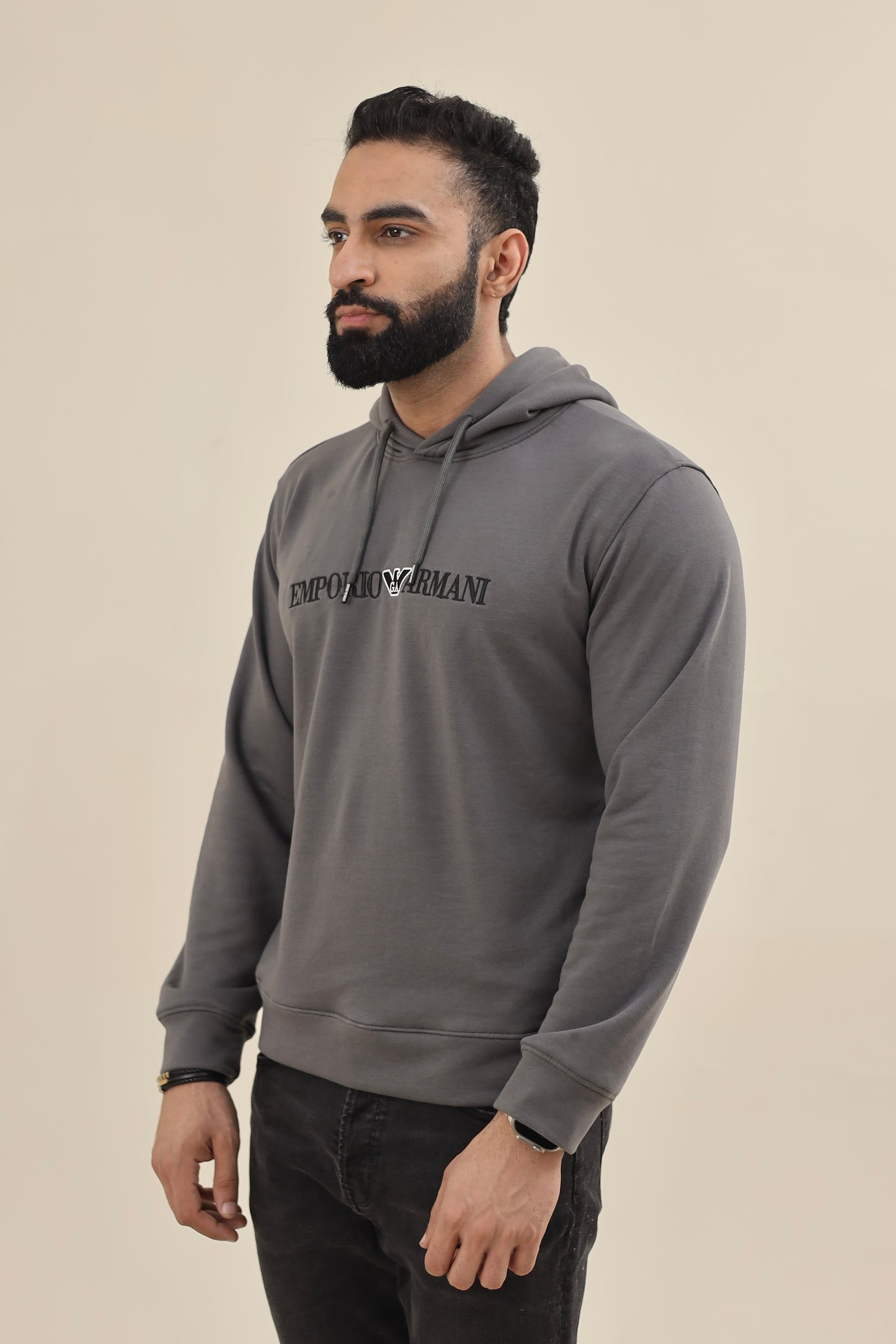 EA Hoodie Embroidery - Dark Grey