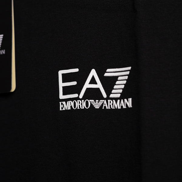 T-Shirt EA - Black Technical Fabric