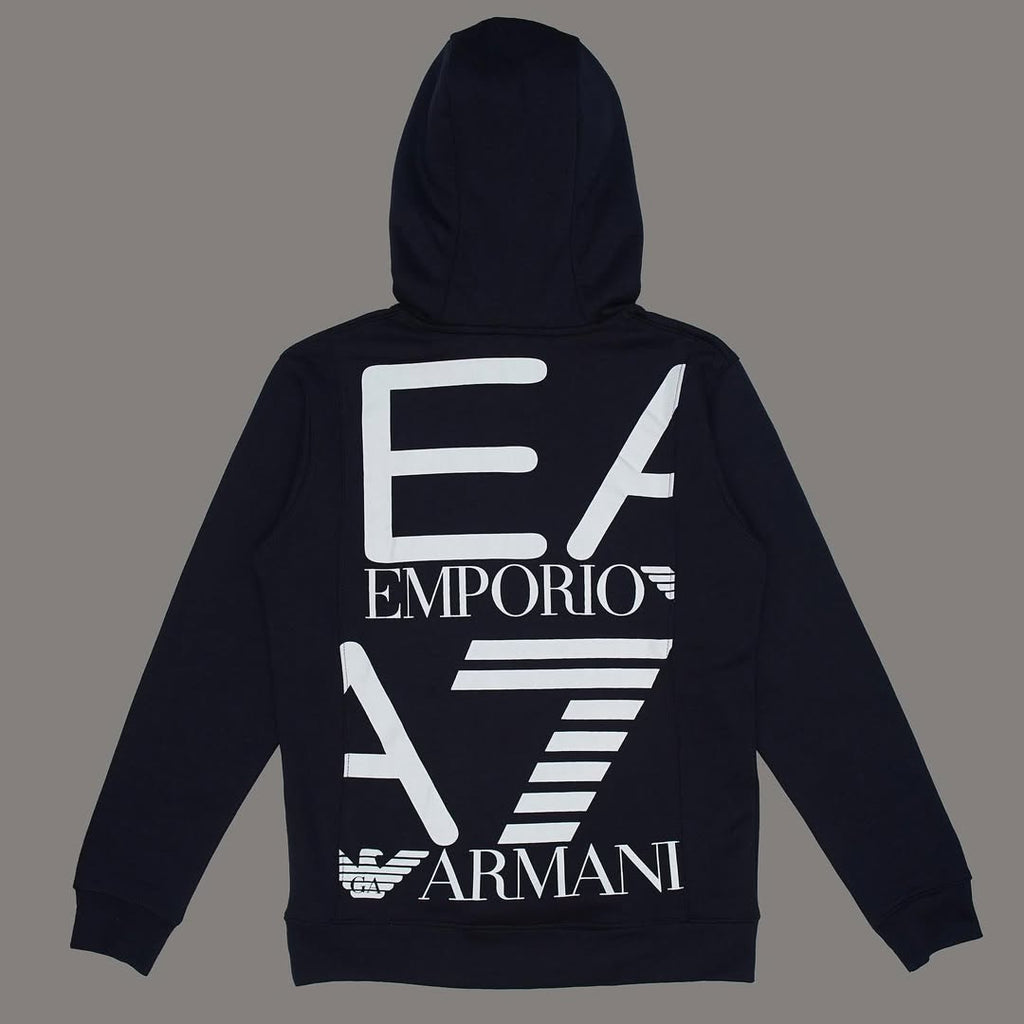 EA Hoodie Back Print - Navy