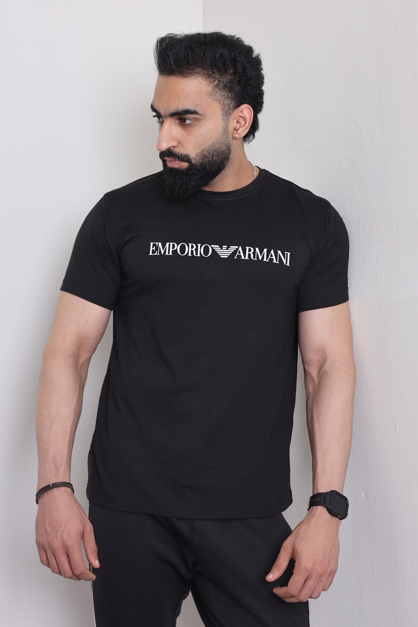 T-Shirt EA HD Print - black