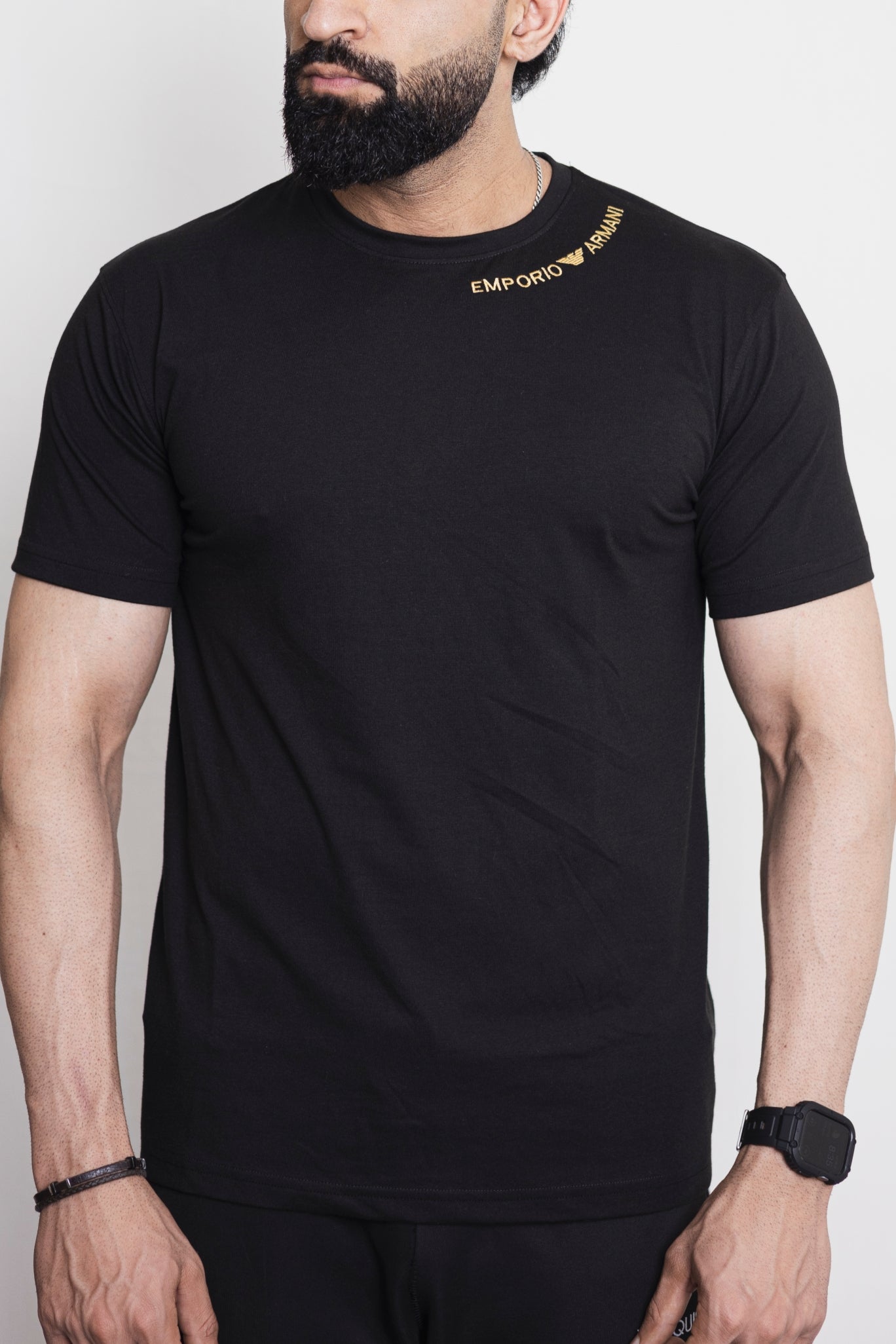 T-Shirt Embroidery - Black