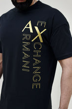 AX Drop Shoulder T-Shirt - Gold Print