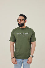 AX Drop Shoulder T-Shirt - Dark Green