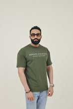 AX Drop Shoulder T-Shirt - Dark Green