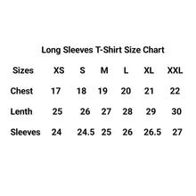 Long Sleeves T-Shirt Gold Print - Black