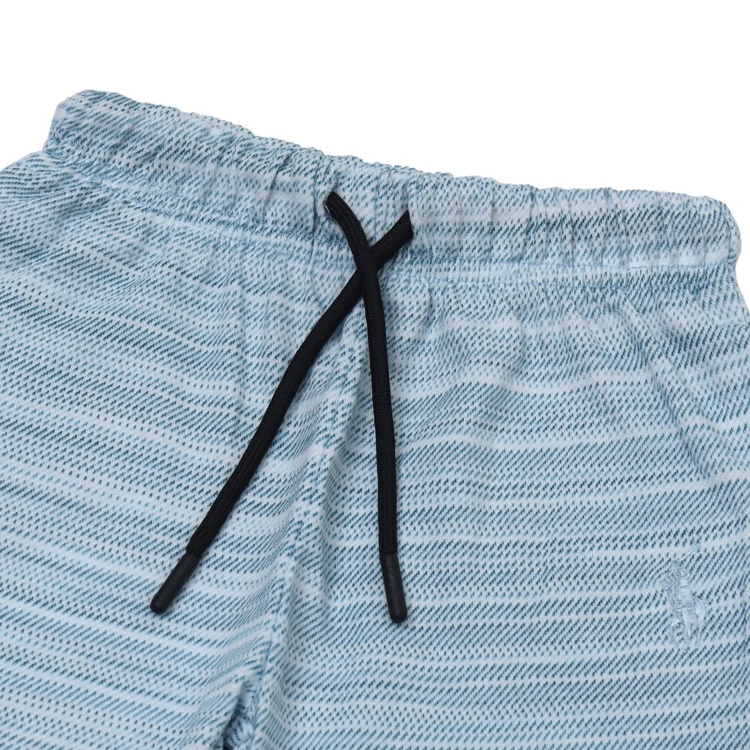 RL - Kids Twinset Yarn Dyed - Blue&White