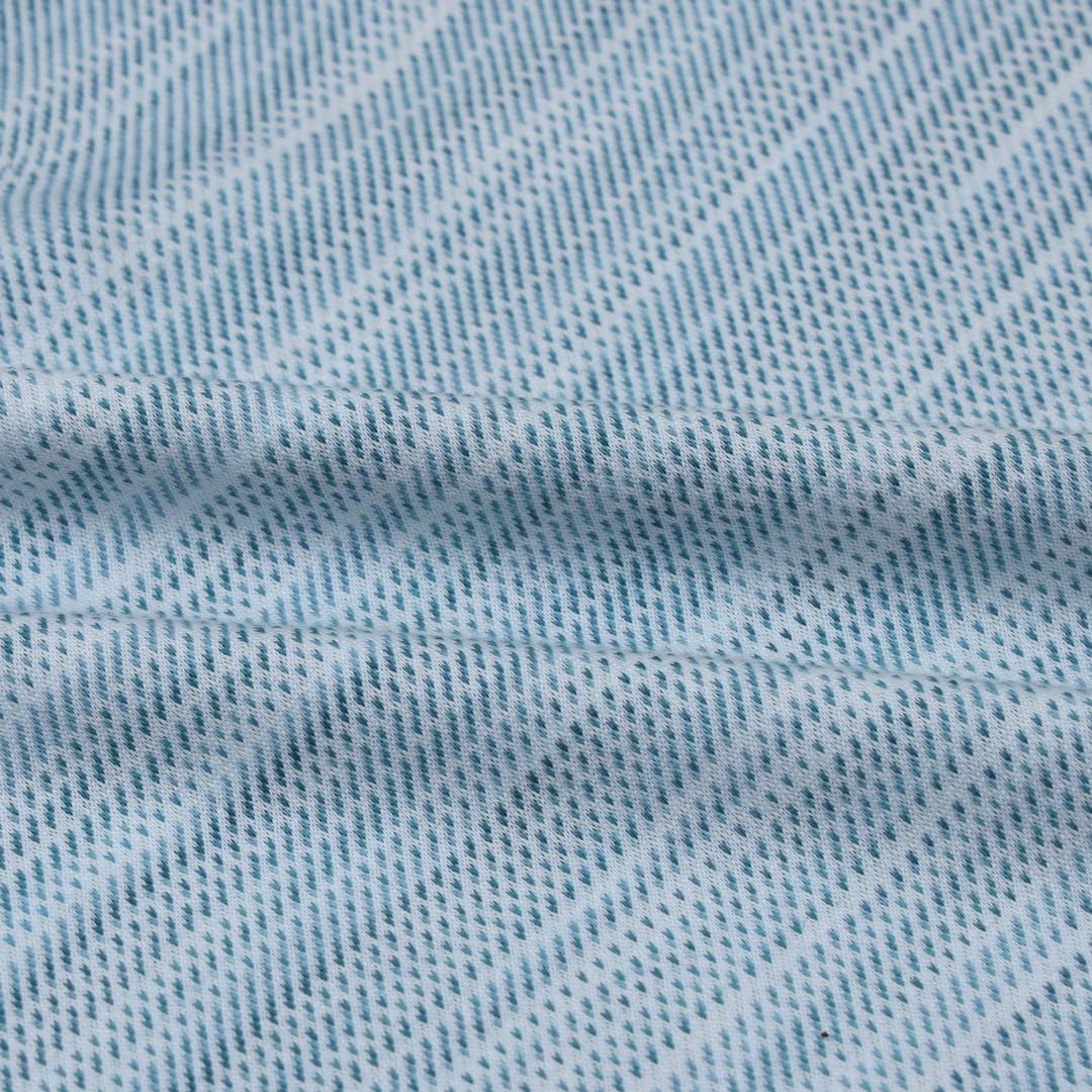 RL - Kids Twinset Yarn Dyed - Blue&White