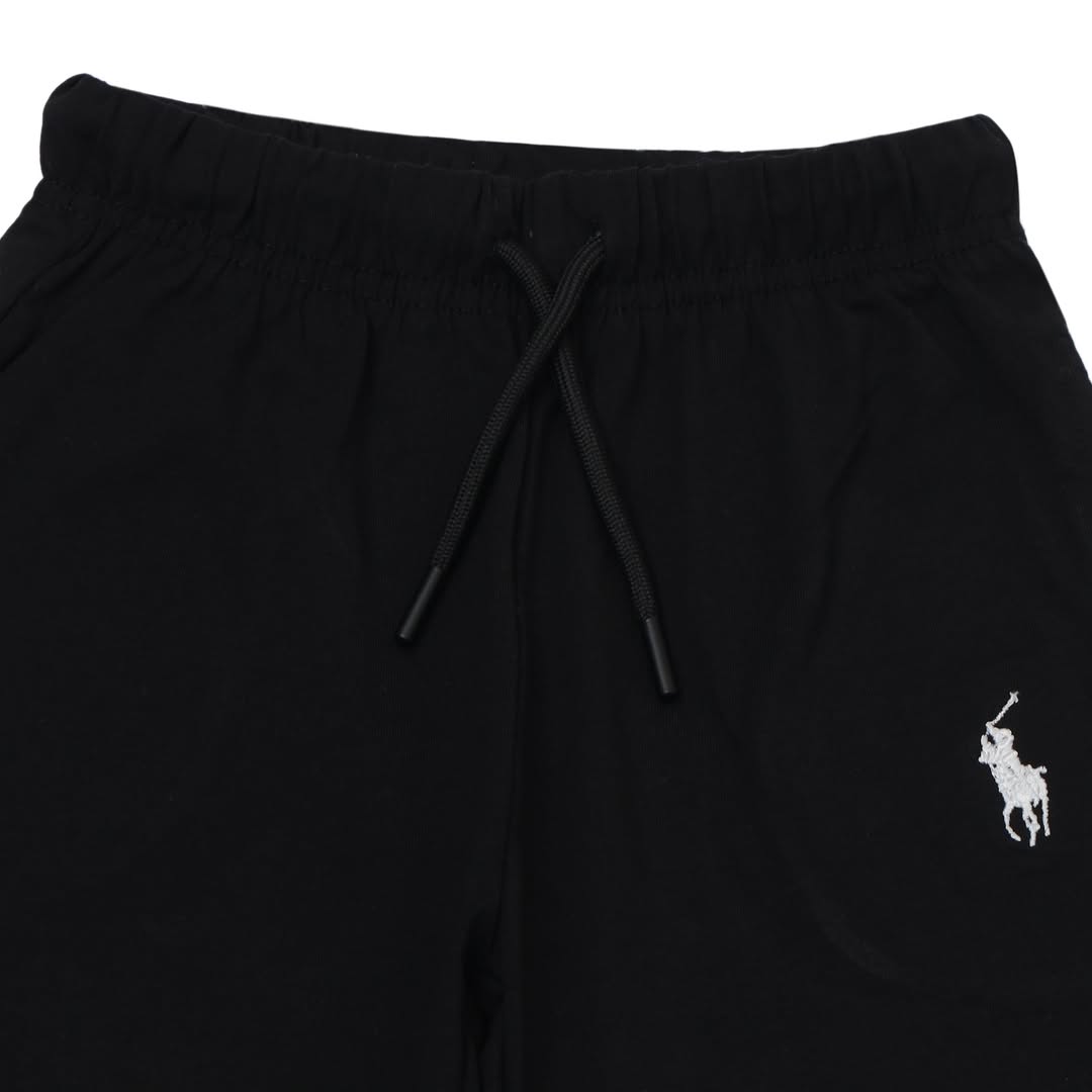 RL - Kids Twinset Waffle Textured - Grey&Black