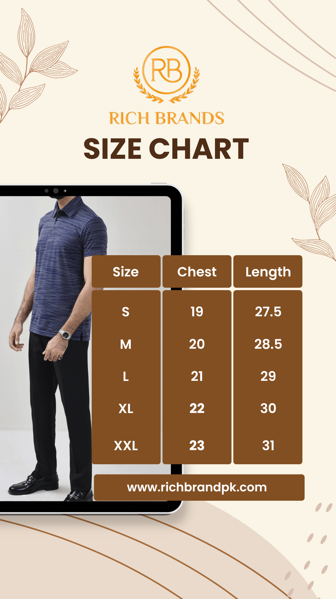 ZRA Textured Polo Shirt - Y&D Navy