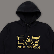 EA Hoodie Gold Print - Black