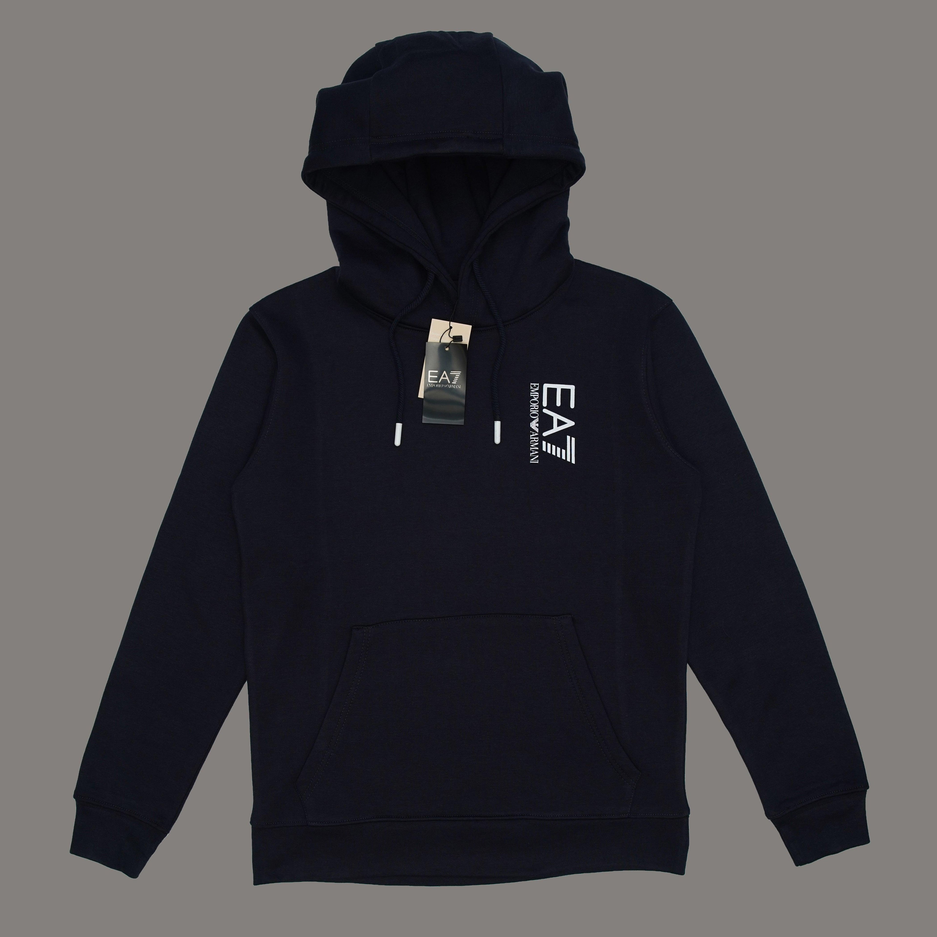 EA Hoodie Back Print - Navy